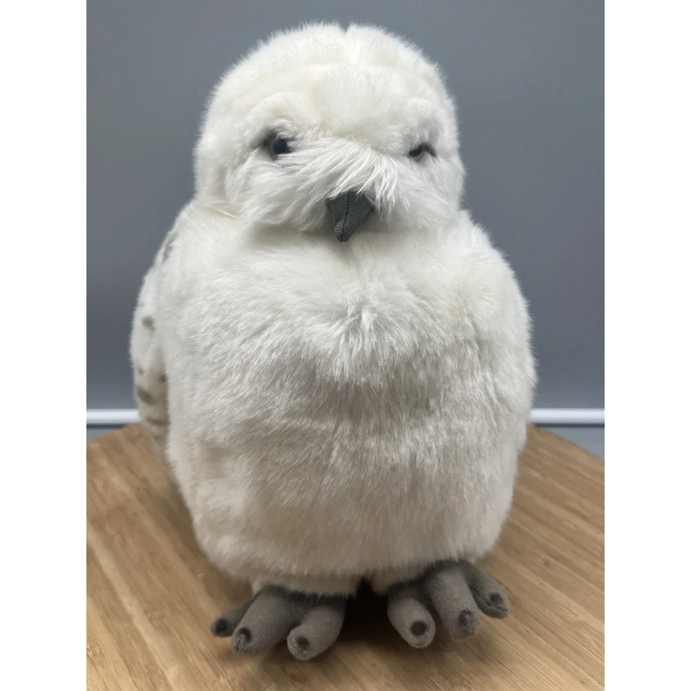 Wizarding World Of Harry Potter Owl Hedwig Hand Puppet Swivel Head Plush Toy 11